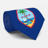 Flagge von Guam Krawatte (Gerollt)
