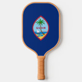 Flagge von Guam Pickleball Schläger (Vorderseite)