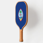 Flagge von Guam Pickleball Schläger (Links)