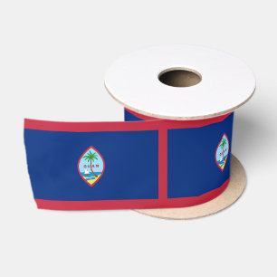 Flagge von Guam Satinband