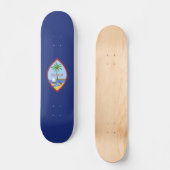 Flagge von Guam Skateboard (Vorderseite)