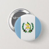Flagge von Guatemala Button (Vorne & Hinten)