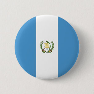 Flagge von Guatemala Button