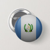 Flagge von Guatemala Button (Vorne & Hinten)