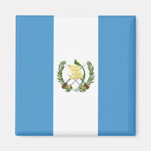 Flagge von Guatemala - Central American Magnet