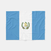 Flagge von Guatemala Fleecedecke (Vorderseite (Horizontal))