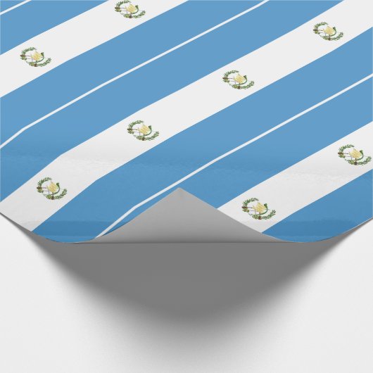 Flagge von Guatemala Geschenkpapier (Ecke)