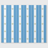 Flagge von Guatemala Geschenkpapier (Flach)