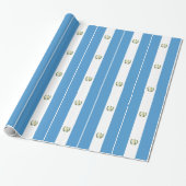 Flagge von Guatemala Geschenkpapier (Ungerollt)