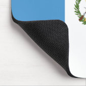 Flagge von Guatemala Mousepad (Ecke)