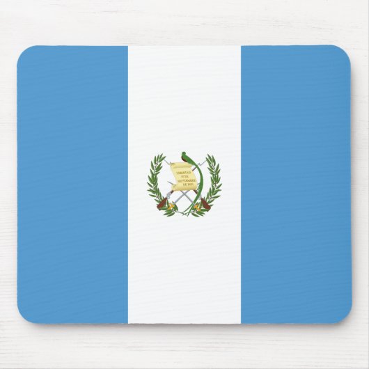 Flagge von Guatemala Mousepad (Vorne)