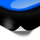 Flagge von Guatemala Poster (Ecke)