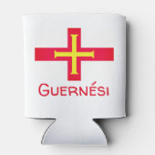 Flagge von Guernési Dosenkühler (Rückseite)