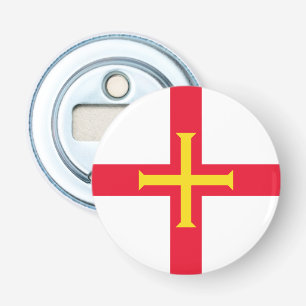 Flagge von Guernsey Flaschenöffner