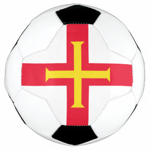 Flagge von Guernsey Fußball