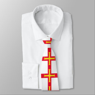 Flagge von Guernsey Krawatte