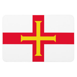 Flagge von Guernsey Magnet