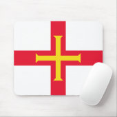 Flagge von Guernsey Mousepad (Mit Mouse)