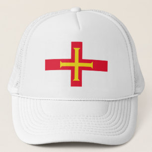 Flagge von Guernsey Truckerkappe