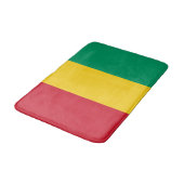 Flagge von Guinea Badematte (Schrägansicht)