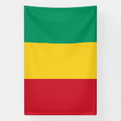 Flagge von Guinea Banner (Vertikal)