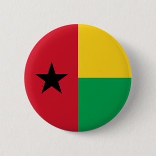 Flagge von Guinea-Bissau Button