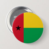 Flagge von Guinea-Bissau Button (Vorne & Hinten)