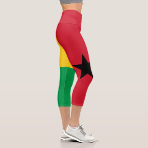 Flagge von Guinea-Bissau Capri Leggings