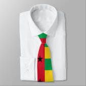 Flagge von Guinea-Bissau Krawatte (Gebunden)