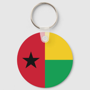 Flagge von Guinea-Bissau Schlüsselanhänger