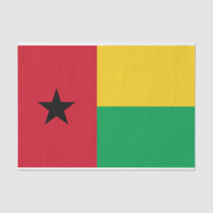 Flagge von Guinea-Bissau Seidenpapier