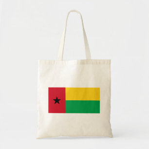 Flagge von Guinea-Bissau Tragetasche