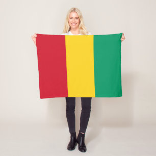 Flagge von Guinea Fleecedecke