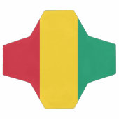 Flagge von Guinea Fußball (Flach)