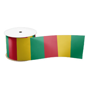 Flagge von Guinea Satinband