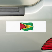 Flagge von Guyana Autoaufkleber (Auf Auto)