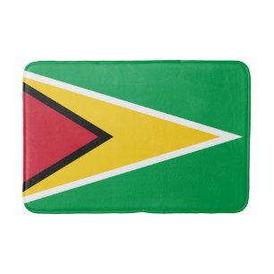 Flagge von Guyana Badematte