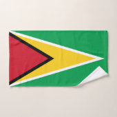 Flagge von Guyana Badhandtuch Set (Handtuch)