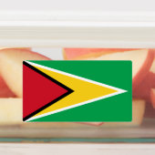 Flagge von Guyana Etiketten (Befestigt)