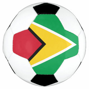 Flagge von Guyana Fußball