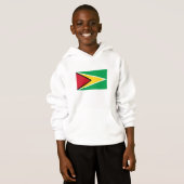 Flagge von Guyana Hoodie (Vorne ganz)