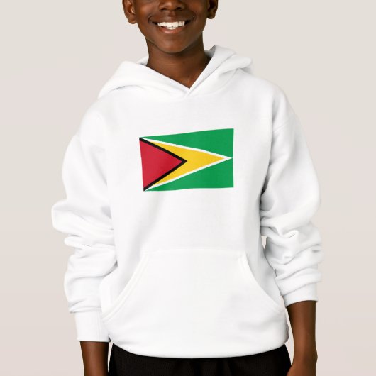 Flagge von Guyana Hoodie (Vorderseite)