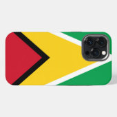 Flagge von Guyana iPhone Hülle (Rückseite (Horizontal))