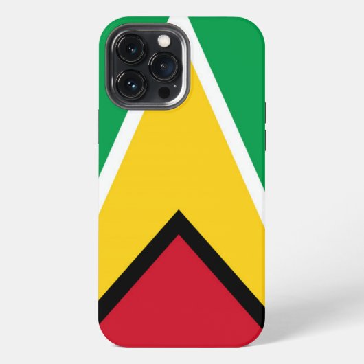 Flagge von Guyana iPhone Hülle (Rückseite)