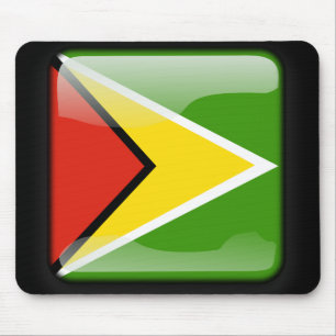 Flagge von Guyana Mousepad
