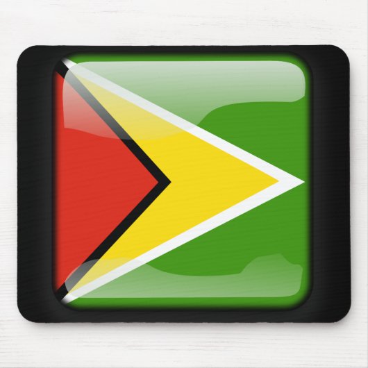 Flagge von Guyana Mousepad (Vorne)