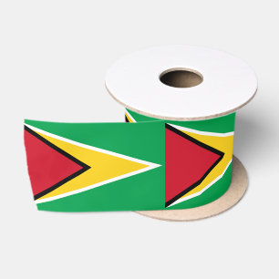 Flagge von Guyana Satinband