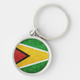 Flagge von Guyana Schlüsselanhänger