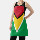 Flagge von Guyana Schürze (InSitu)