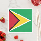 Flagge von Guyana Serviette (Beispiel)
